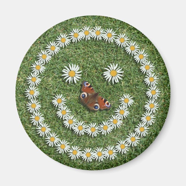 Daisy Face Magnet (Front)