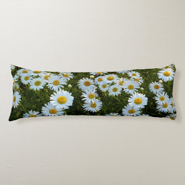 Daisy Field Body Pillow (Front)