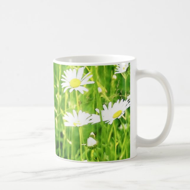Daisy Field Coffee Mug (Right)