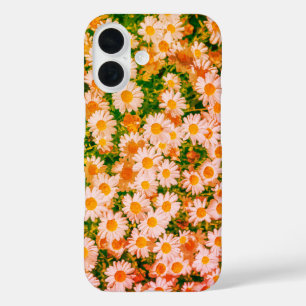Daisy Field Photo Phone Case Vibrant Wildflower