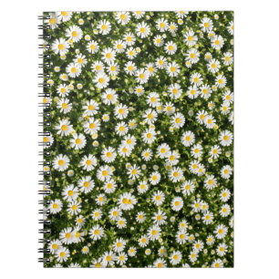 Daisy Field Spiral Notebook