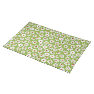 Daisy Filed Watercolor Spring Summer  Placemat