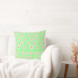 Daisy Floral – Aesthetic Botanical Home Decor - Cushion