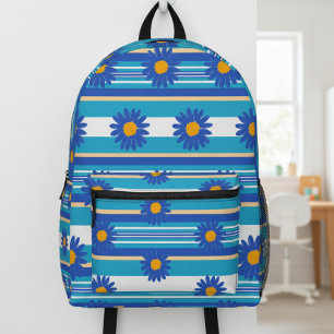 Daisy Floral Backpack, Print Cut Sew Bag