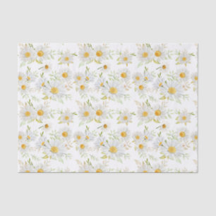 Daisy Floral Flowers Tissue Paper