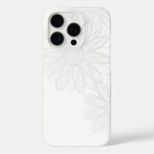 Daisy Floral Illustration iPhone 16 Pro Case