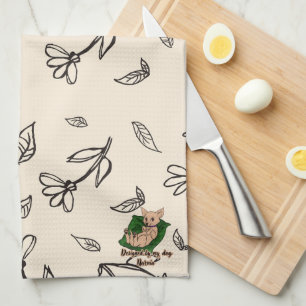 Daisy Floral Kitchen Towel