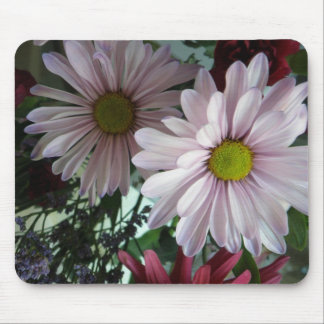 daisy  floral mouse pad