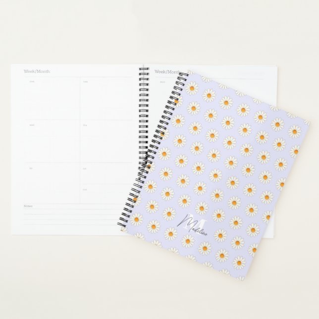 Daisy Floral Planner – Cute & Stylish (Display)