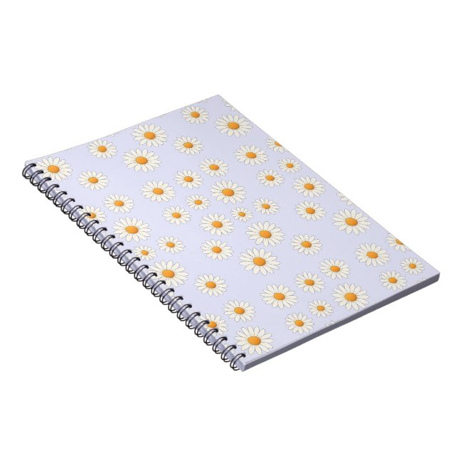 Daisy Floral Spiral Notebook – Photo Journal (Right Side)