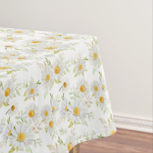 Daisy Floral Tablecloth
