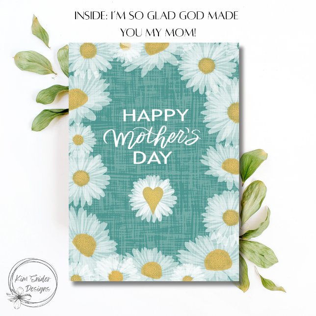 Daisy Florals Happy Mother's Day  Card (Creator Uploaded)