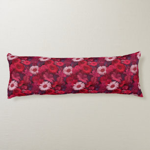 Daisy Flower Aesthetic Decor Cottagecore Bed Body Cushion