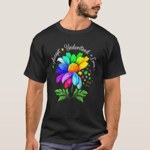 Daisy Flower Autism Awareness Men Women Kids Autis T-Shirt