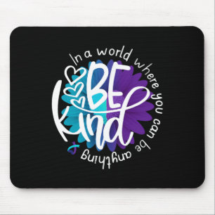 Daisy Flower Be Kind Suicide Prevention Awareness Mouse Mat