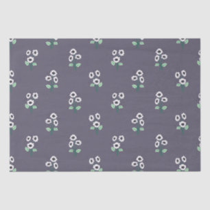 Daisy flower bouquet tissue paper