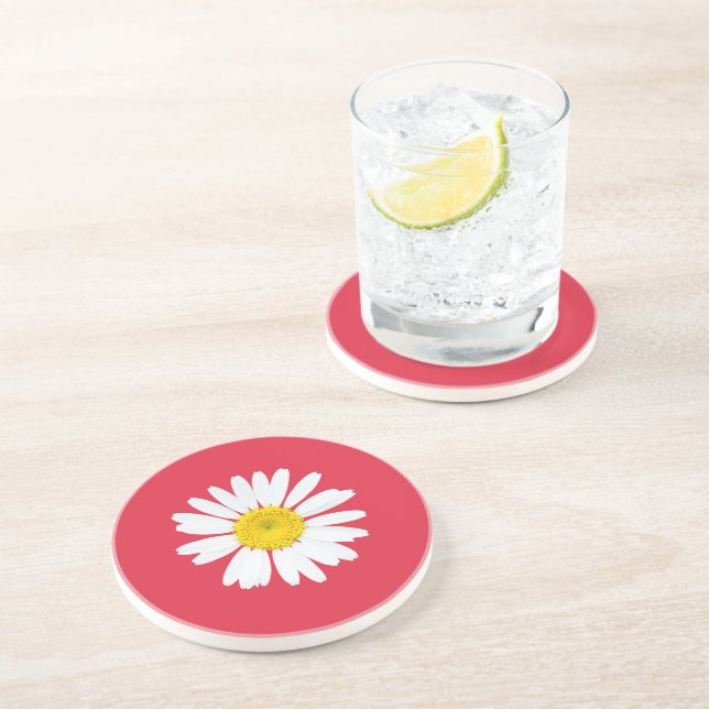 Daisy flower coaster (Side)