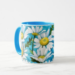 Daisy Flower Daisies Floral Art Coffee Tea Mug