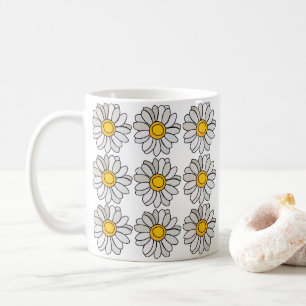 Daisy Flower Floral Daisy Coffee Mug