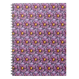 Daisy Flower Illustration Notebook