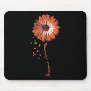 Daisy Flower Leukaemia Awareness Gifts Mouse Mat