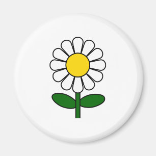 Daisy Flower Magnet
