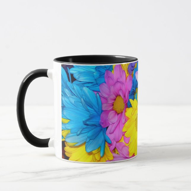 Daisy Flower Mix Mug (Left)