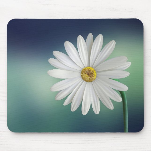 Daisy Flower Mouse Mat (Front)