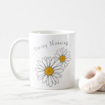 Daisy Flower Mug