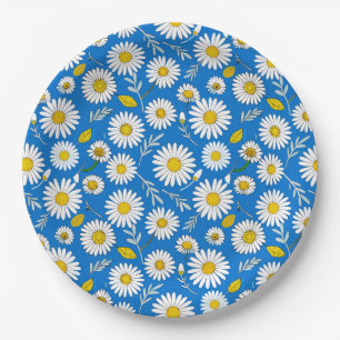 🌼 Daisy Flower Party Decor For Summer Event 🎉 Paper Plate