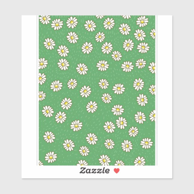 Daisy flower pattern (Sheet)