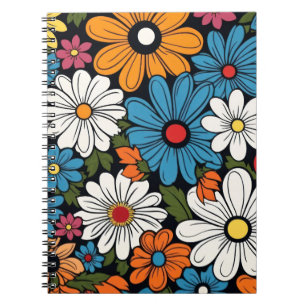  Daisy flower pattern   Notebook