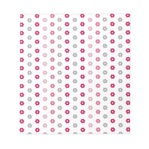 Daisy Flower Pattern Notepad