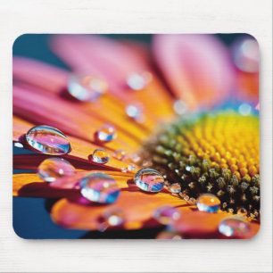 Daisy Flower Petal Nature Serene Calm Mouse Mat