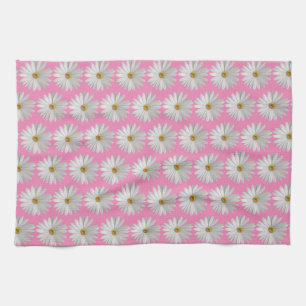 Daisy Flower Tea Towel