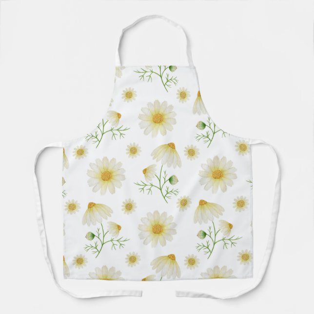 Daisy Flowers Apron (Front)