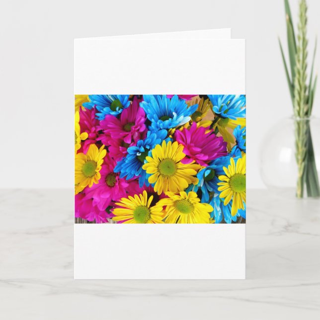 Daisy Flowers Blossoms Love Destiny Shower Party Card (Front)