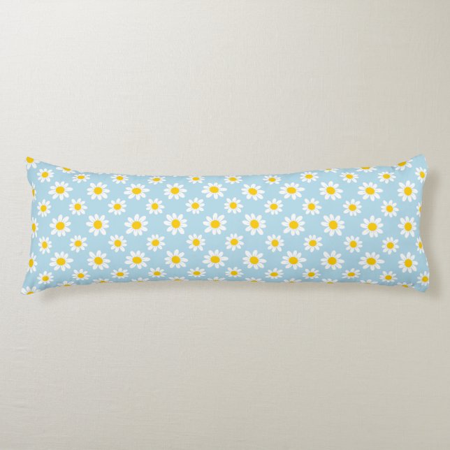 Daisy flowers body cushion (Front)