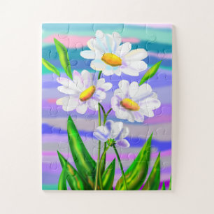 Daisy Flowers Jigsaw Puzzle