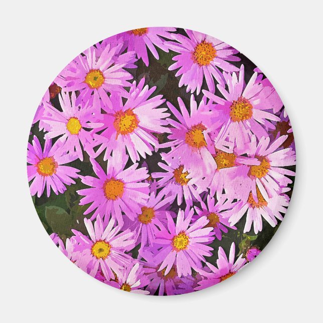 DAISY FLOWERS MAGNET (Front)