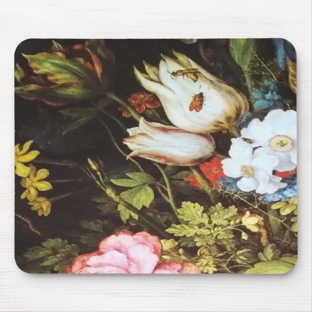  daisy flowers mouse mat (Front)