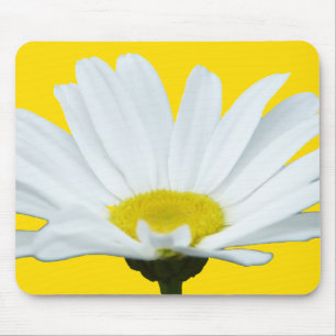 Daisy Flowers Mousepad  Daisy Computer Gifts