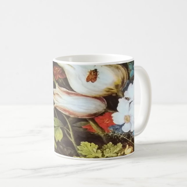 daisy flowers mug (Front Right)
