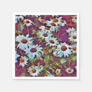DAISY FLOWERS NAPKIN