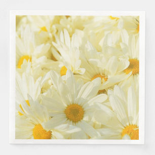 Daisy Flowers Paper Napkins
