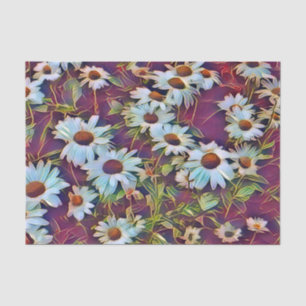 DAISY FLOWERS TISSUE PAPER