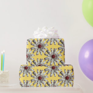 Daisy Fresh Flower Fashion Floral Spring Summer Wrapping Paper