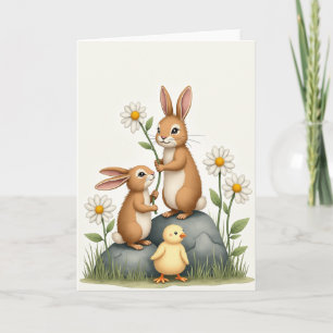 Daisy Friends Spring Card