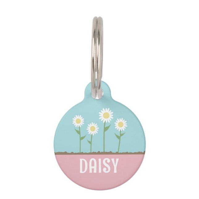 DAISY GARDEN PET TAG (Front)