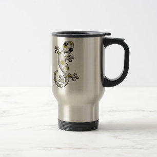 Daisy Gecko Lizards Travel Mug